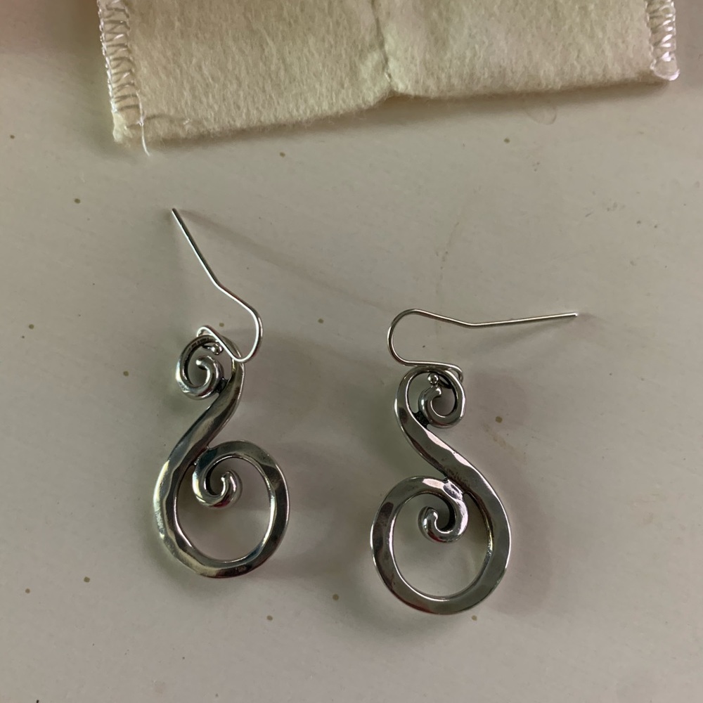 James Avery Forged Hook Earrings